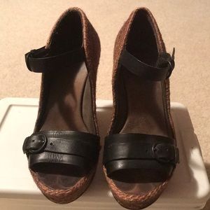 All Saints wedge espadrille sandals